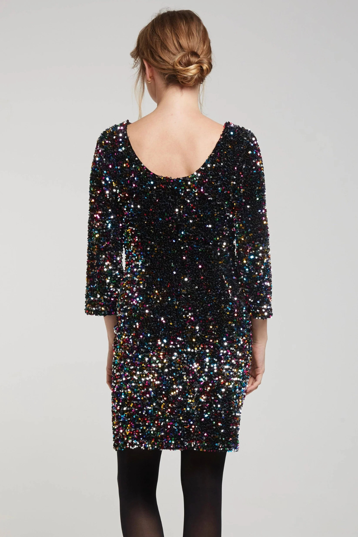 Multicoloured Sequin Dress