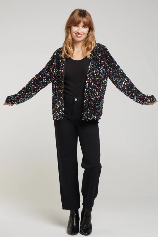 MAFA - Multicolor sequin jacket