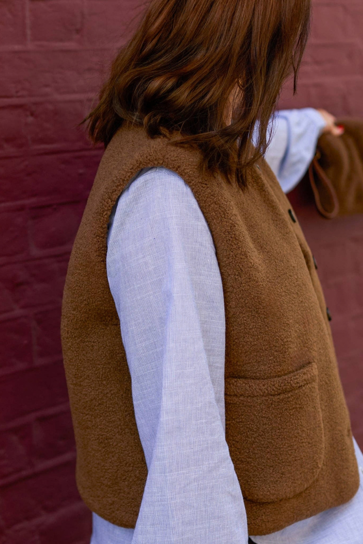 Demi Gilet - Tobacco