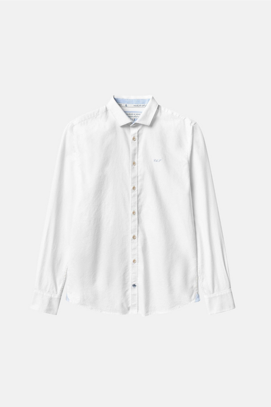 Basic Long Sleeve Oxford Shirt