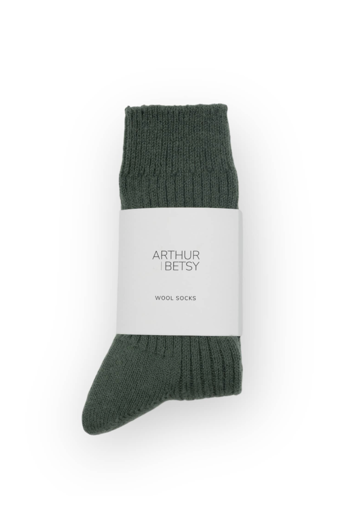 Pine Green Luxury Wool Socks