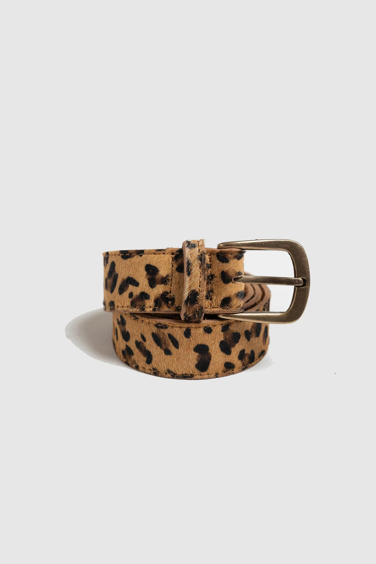 Ponyhide Belt - Cheetah Print