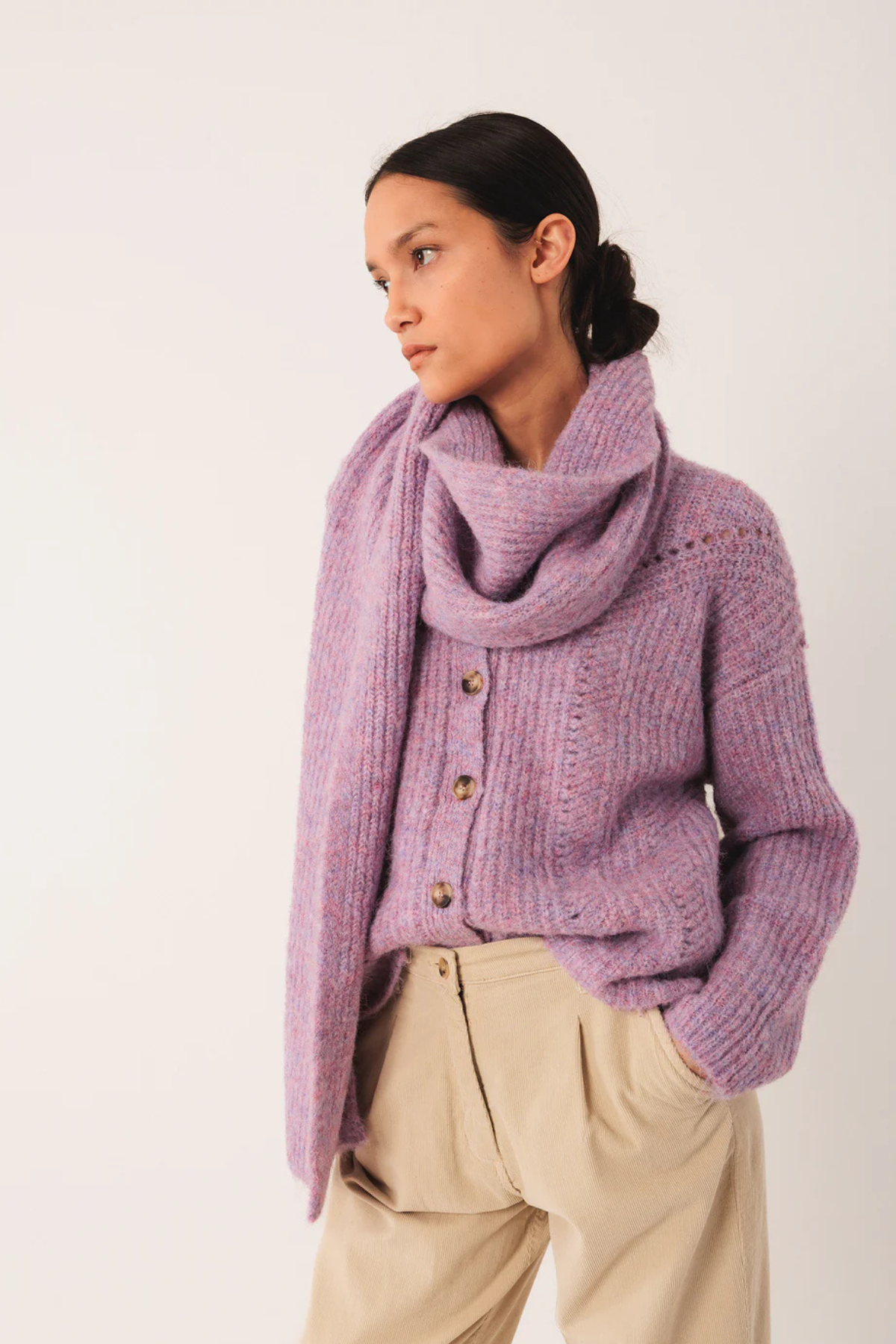 Knitted Scarf - Various Colours