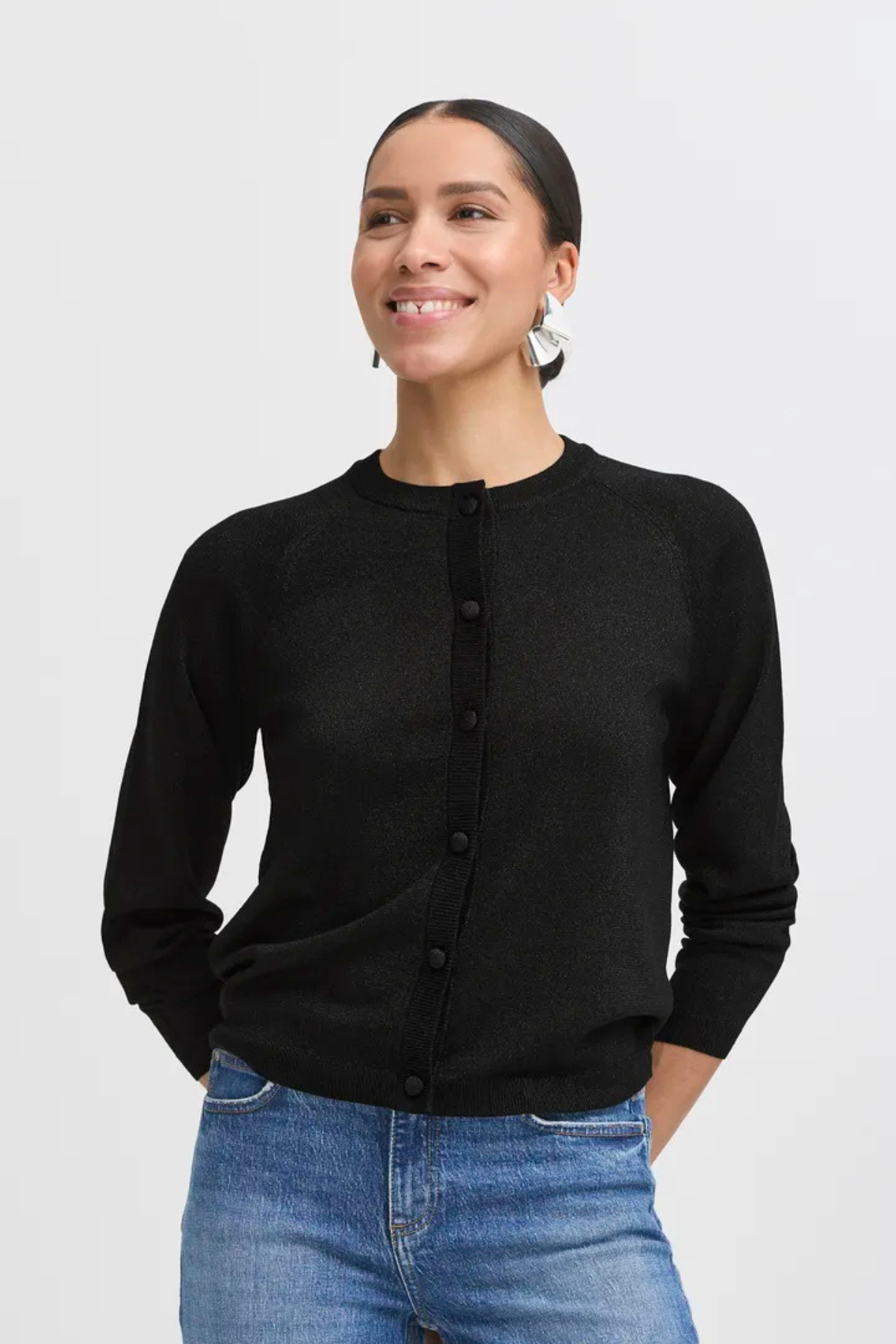 BYMOBBE Cardigan Black