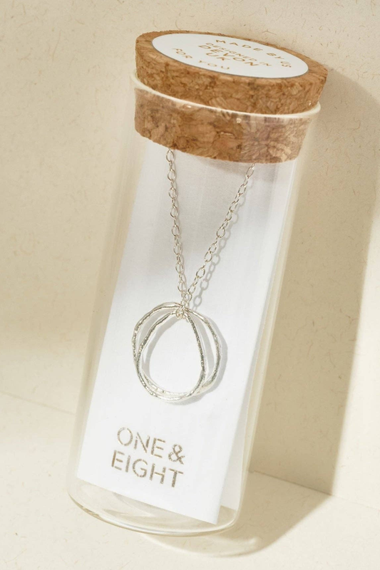 Silver Loop Necklace