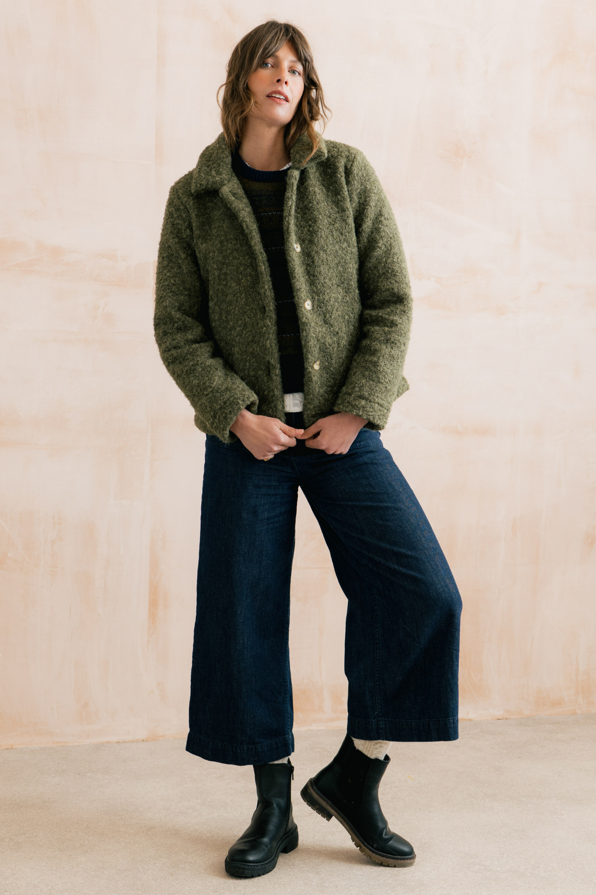 Sycamore Jacket Plain Boucle