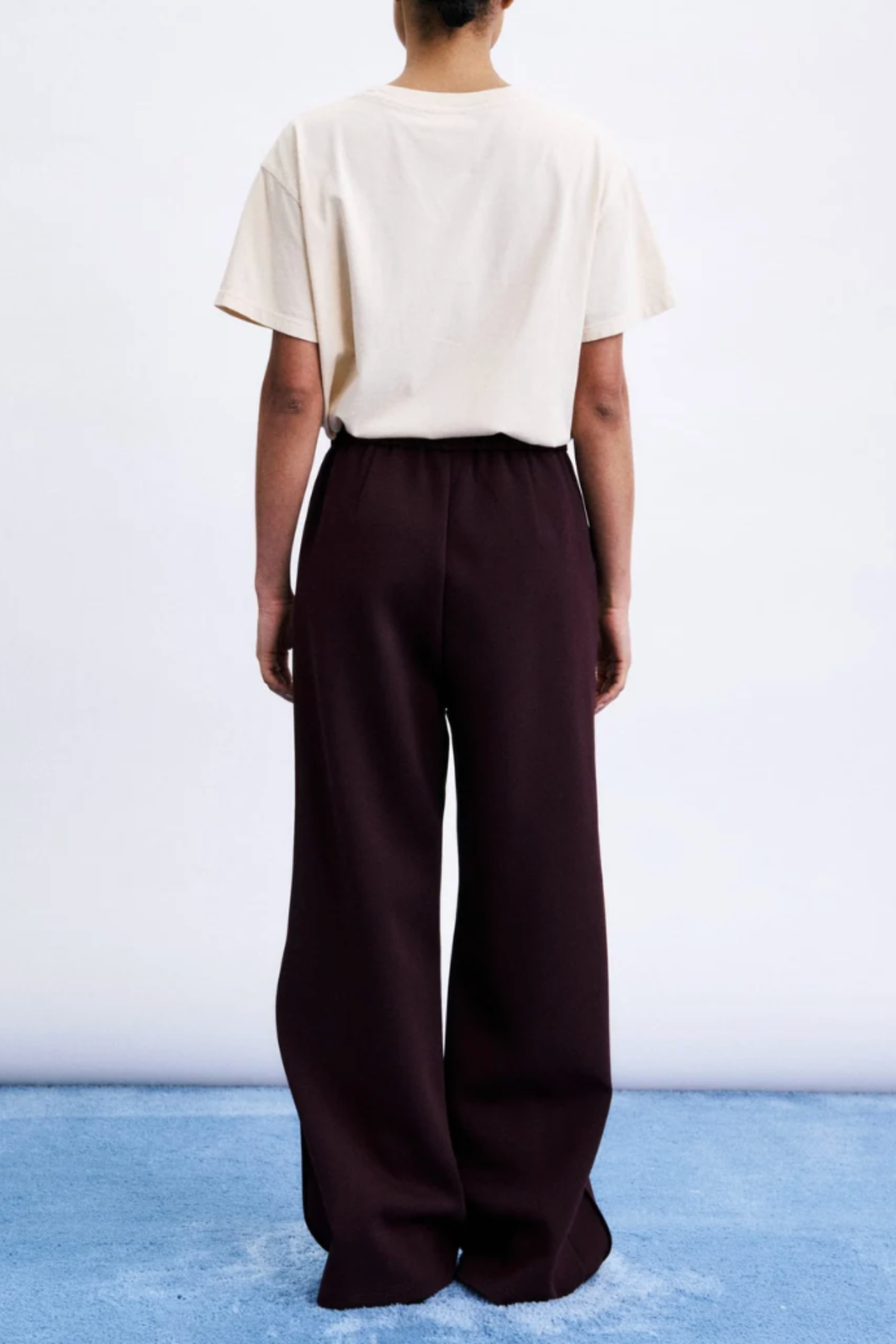 KOYA Bordeaux Trouser