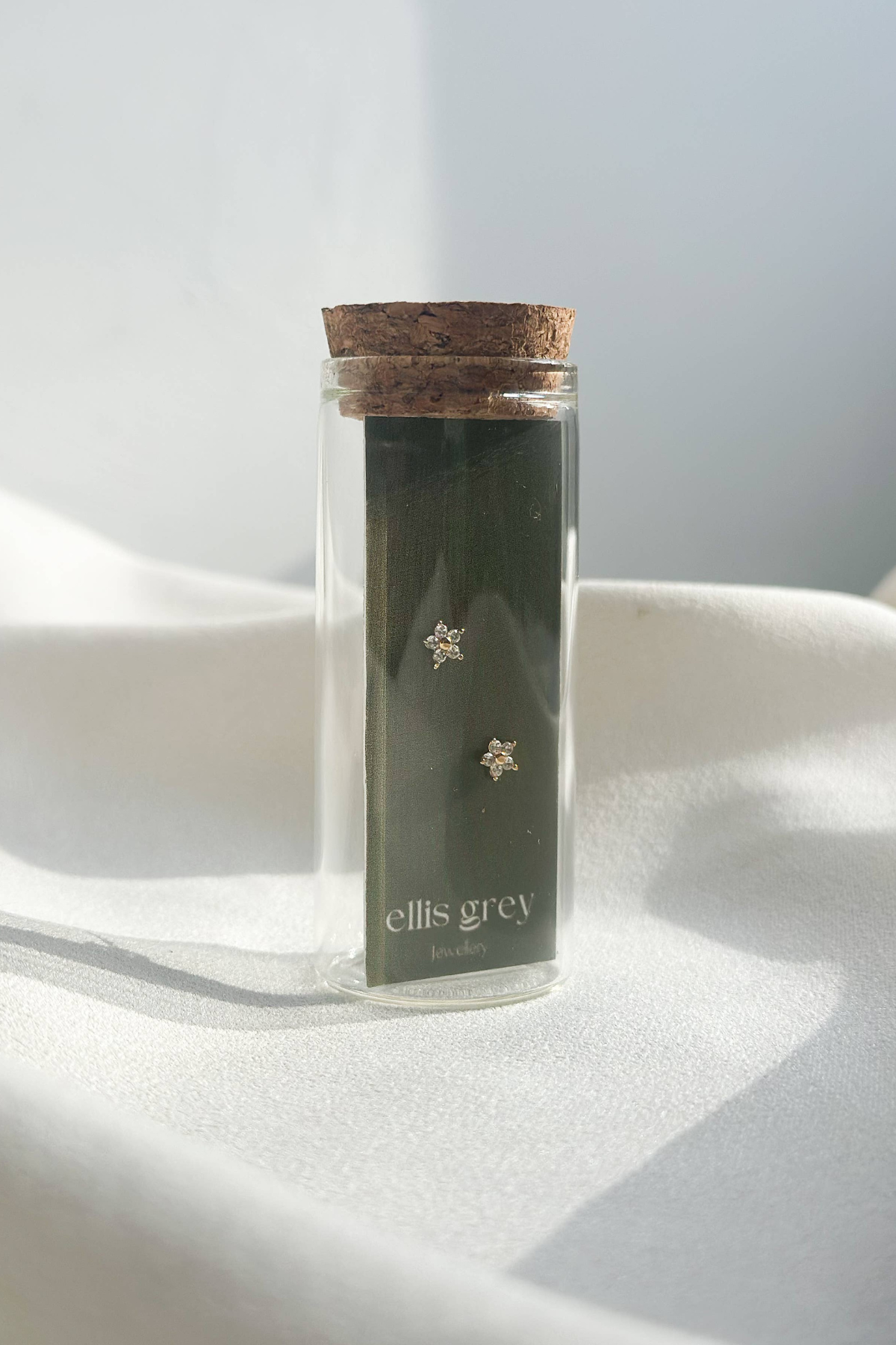 Tiny Flower Stud Earrings
