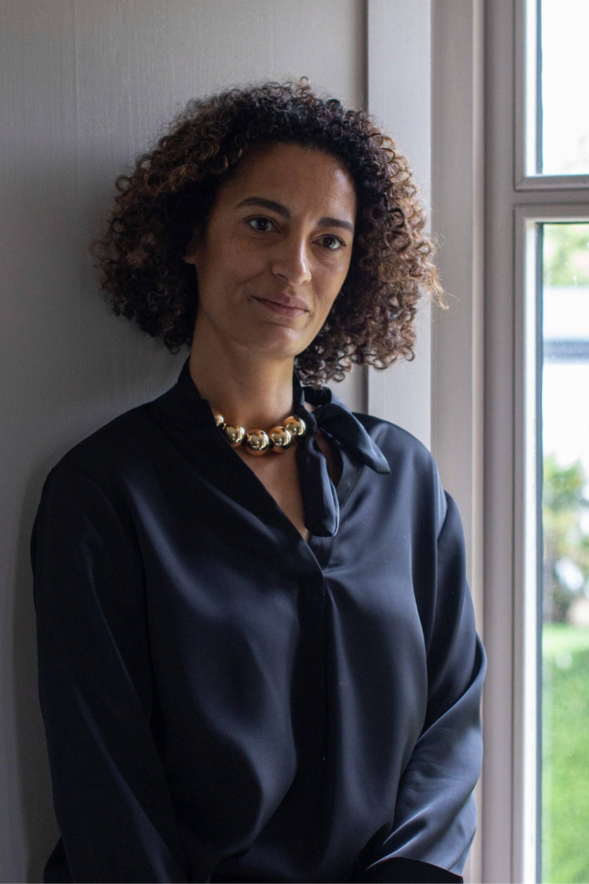 Herne Satin Ball Necklace