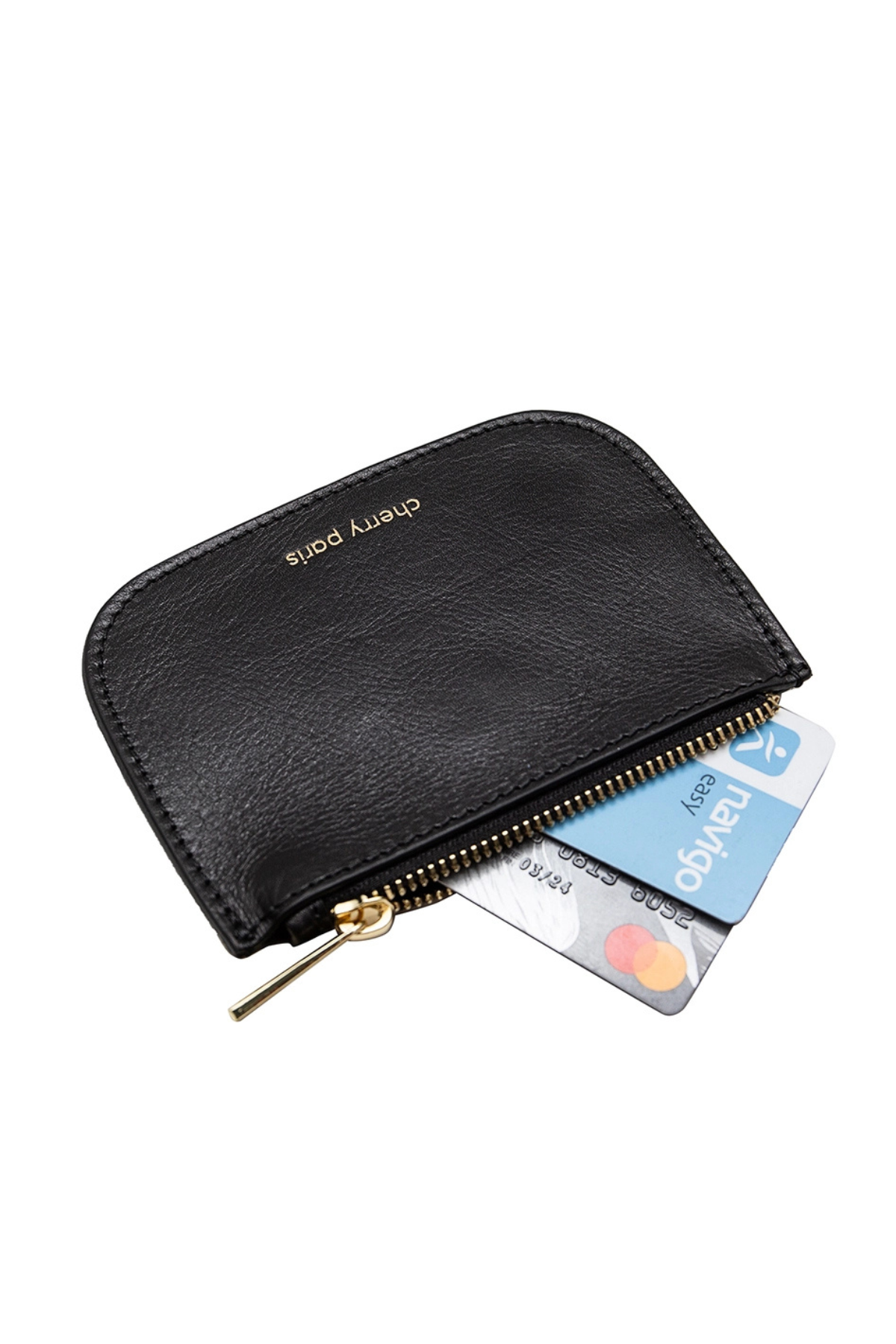 Nathalie Small Leather Pouch