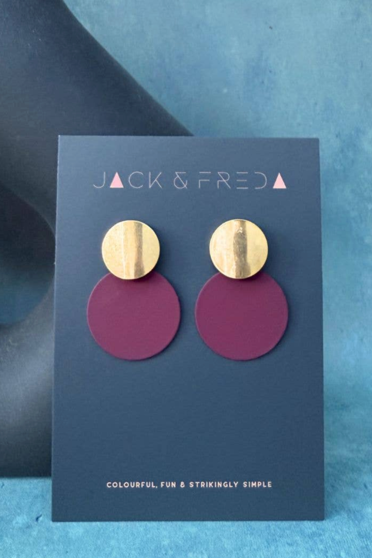 Circle Statement Earrings - Various Colours