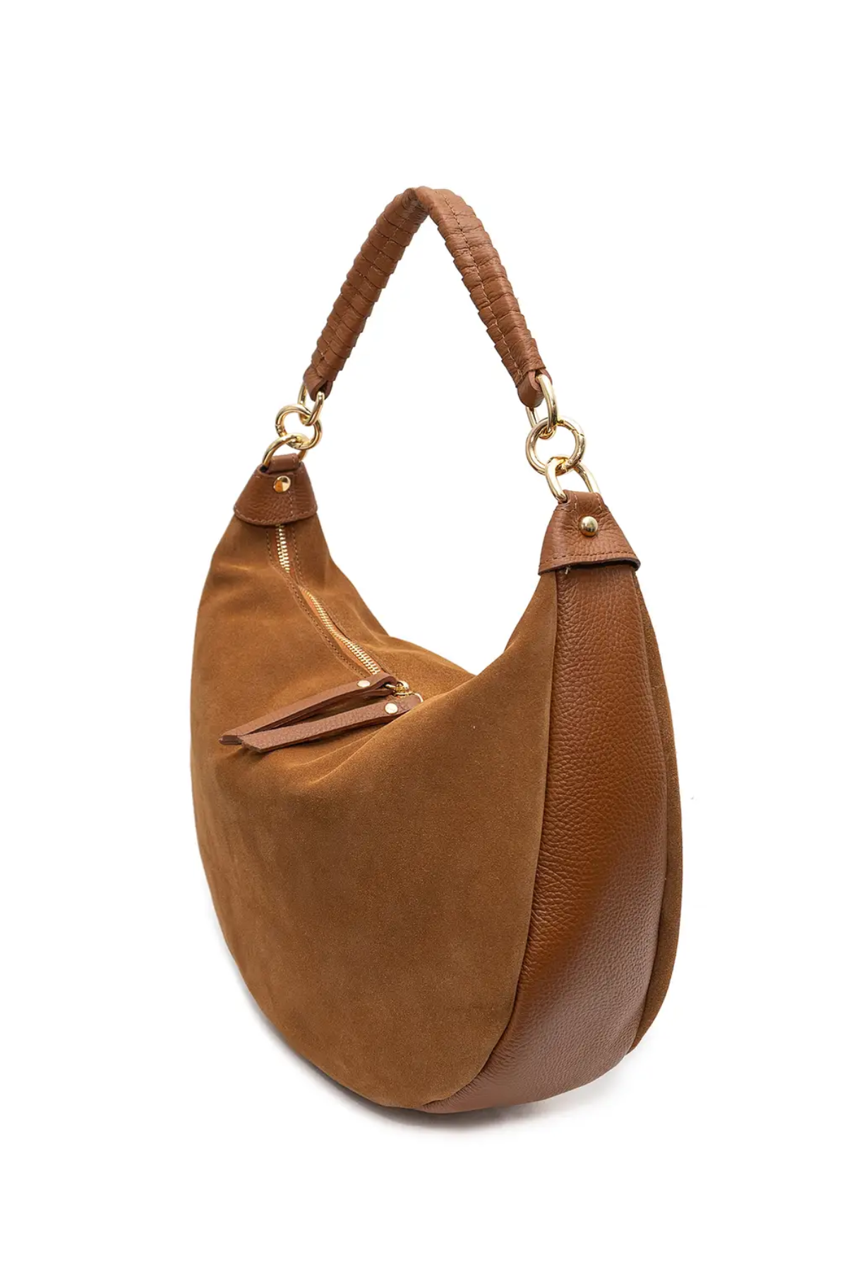 NADINE Suede Shoulder Bag