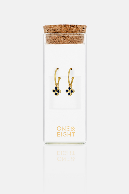 Navy Alber Earrings