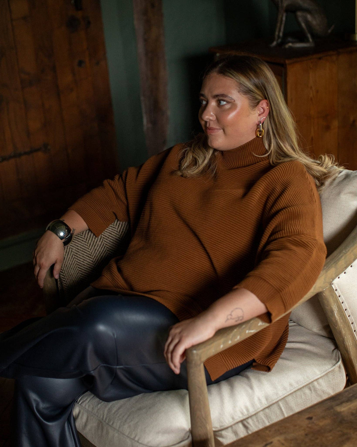 Vicki Jumper - Tobacco