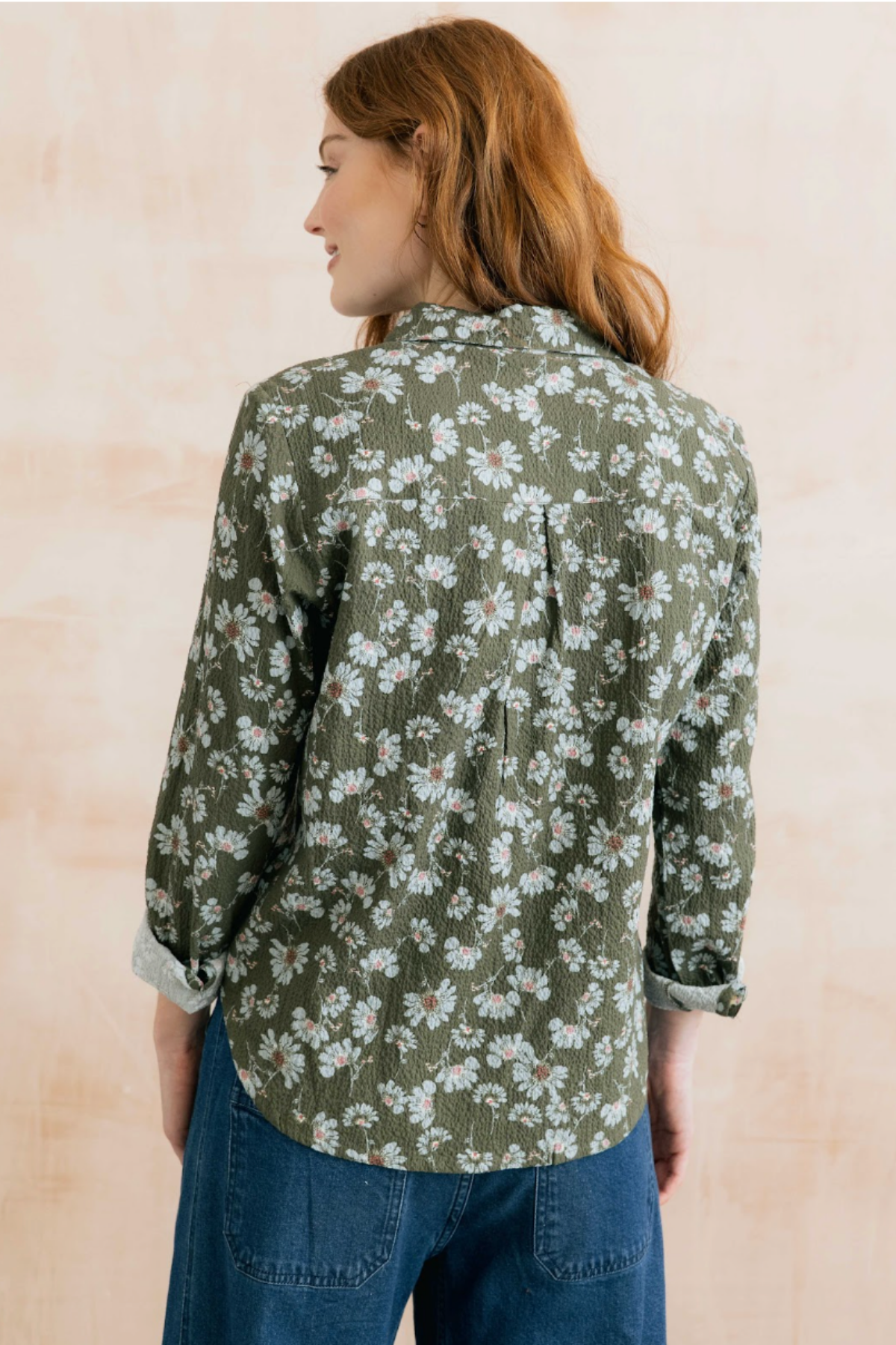 Pasty Shirt Brushstroke Blooms