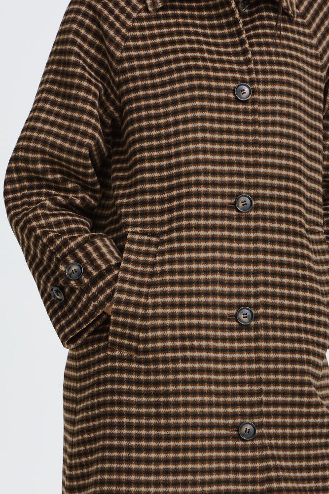 BYCAMIO Coat in olive nightcheck