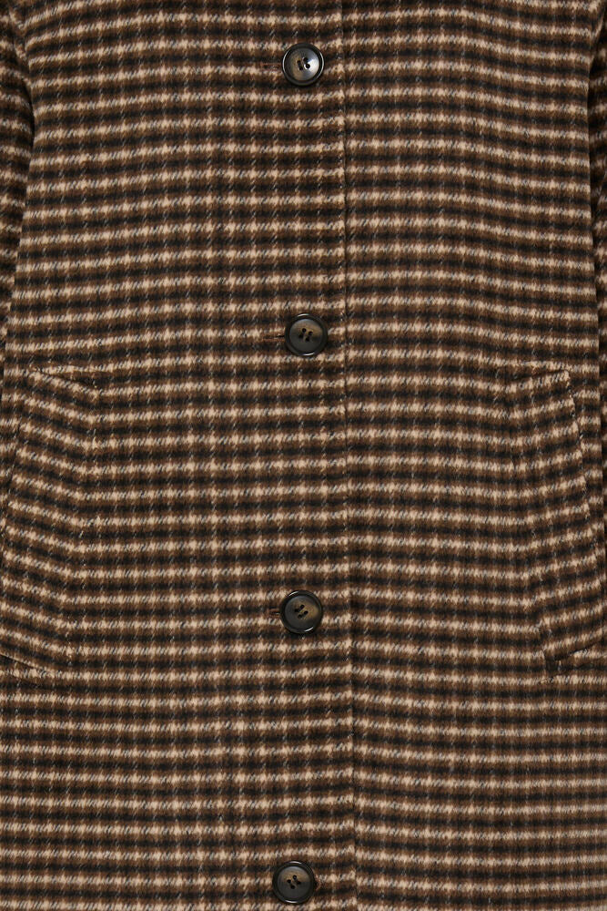 BYCAMIO Coat in olive nightcheck