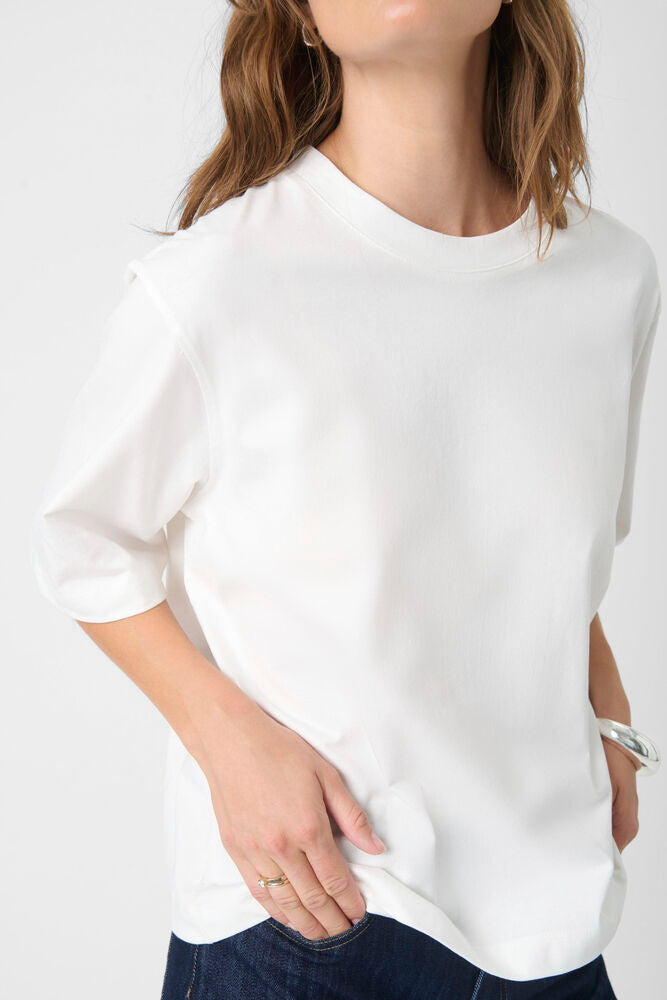 SLJina Basic Tee - Broken White