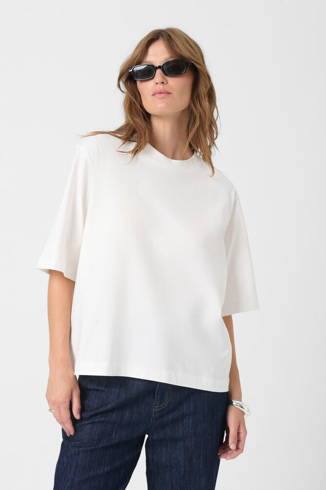 SLJina Basic Tee - Broken White