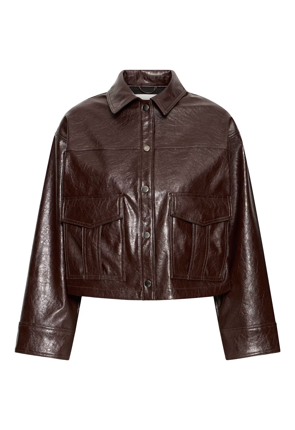 BYDAINA Casual Jacket – Chocolate Plum
