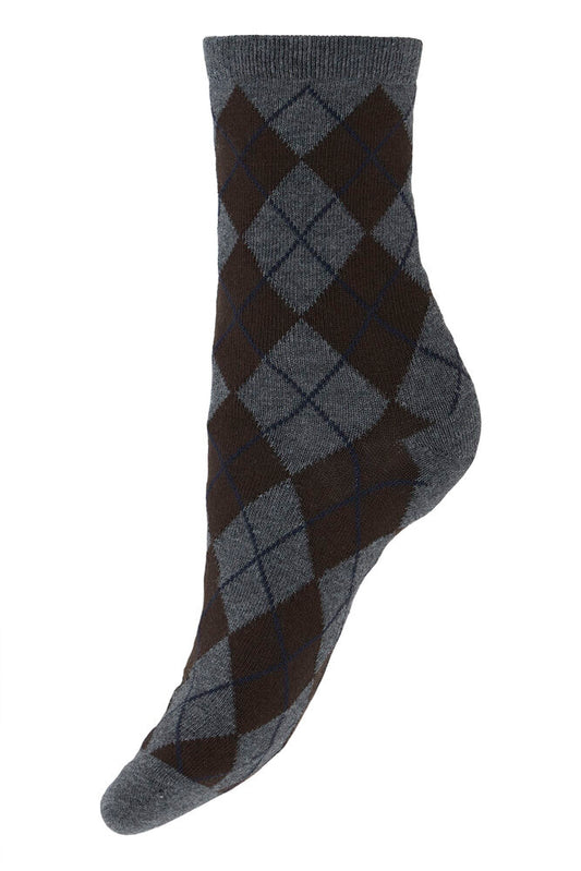 BYVALORA Argyle Socks