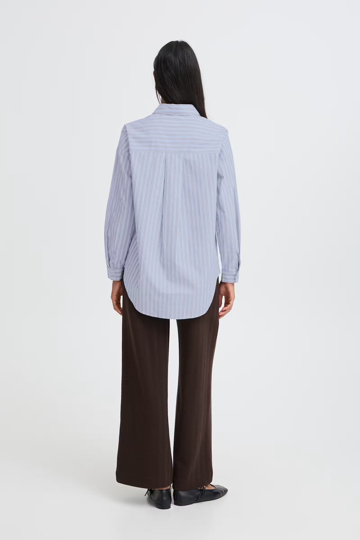 BYHENE SHIRT - Blue Stripe