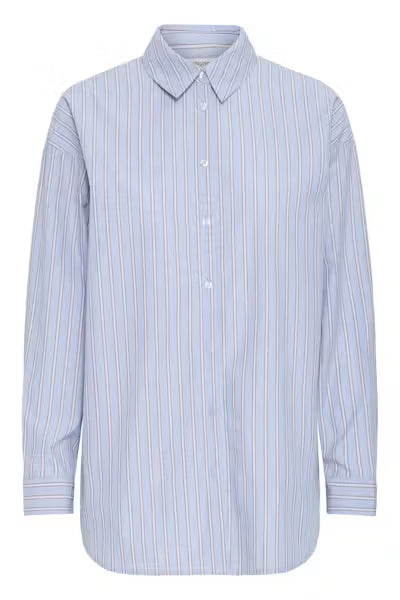 BYHENE SHIRT - Blue Stripe