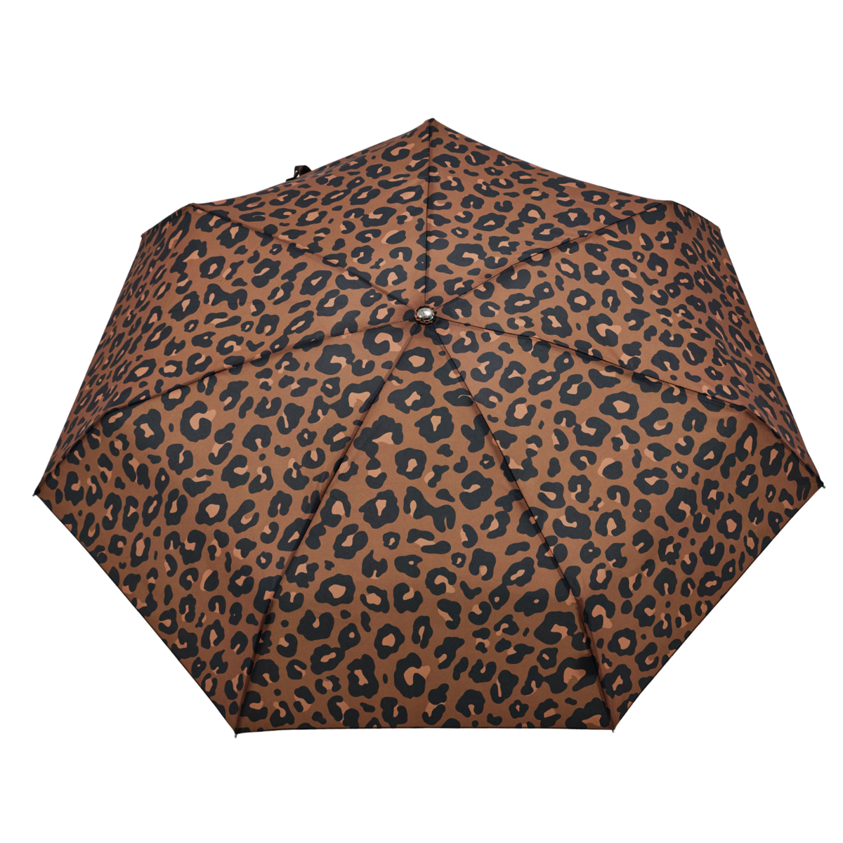 Leopard Print Eco-Friendly Mini Pocket Umbrella