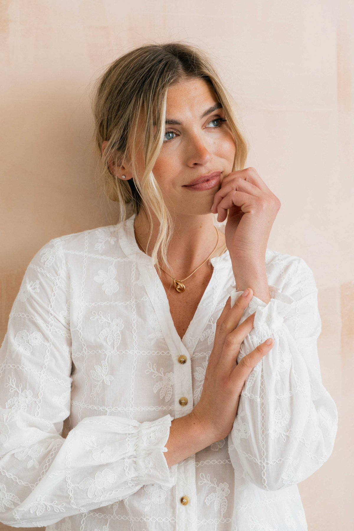 Pintail Blouse Embroidered Patchwork