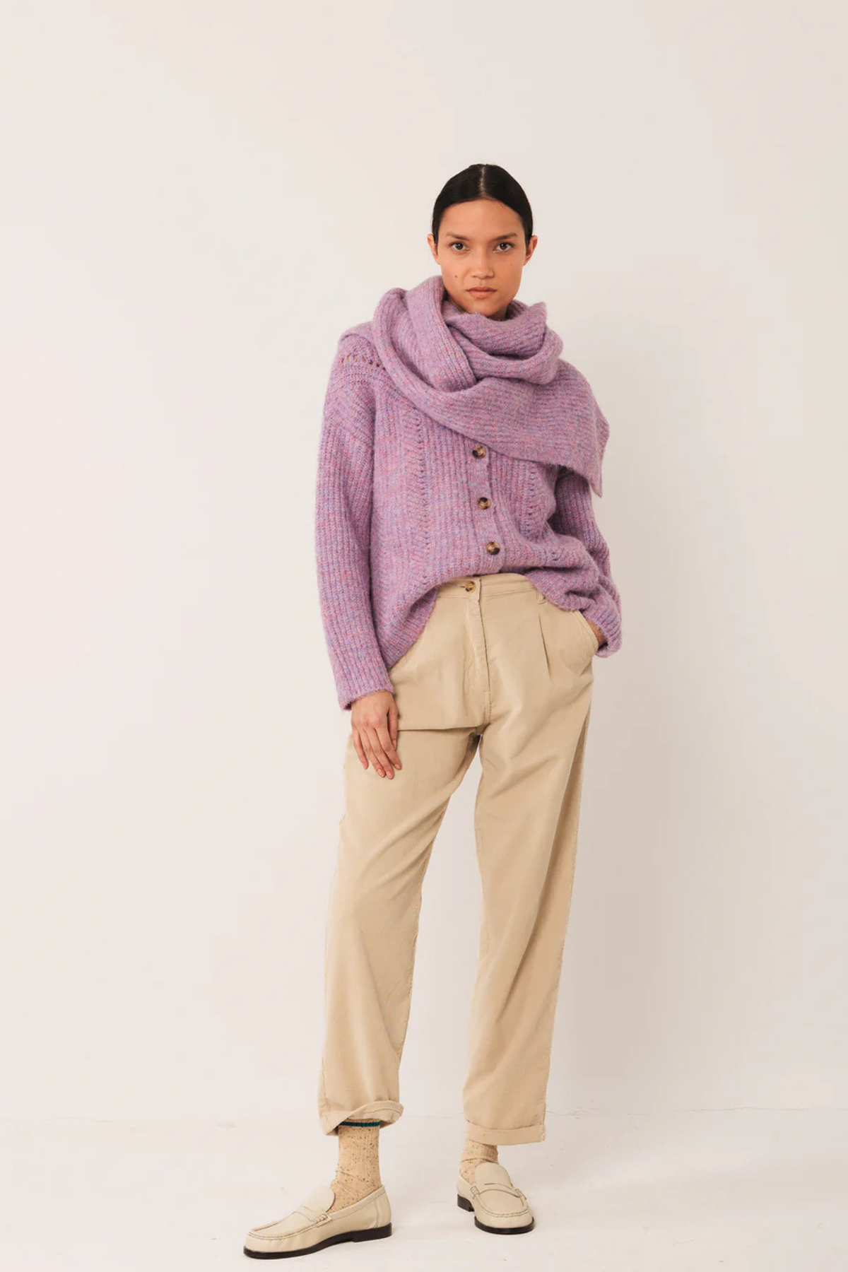 Knitted Scarf - Various Colours