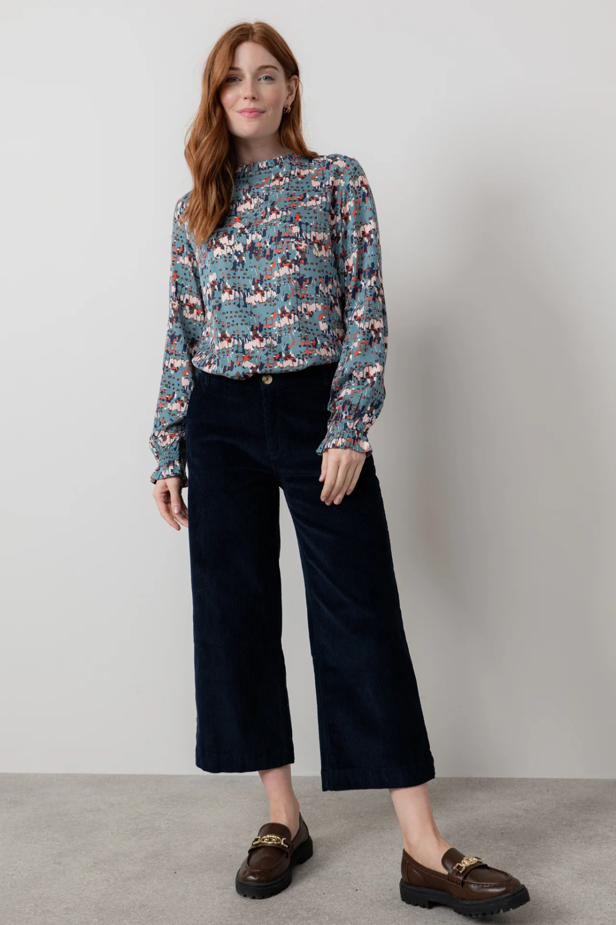 Isla Cropped Cord Trousers