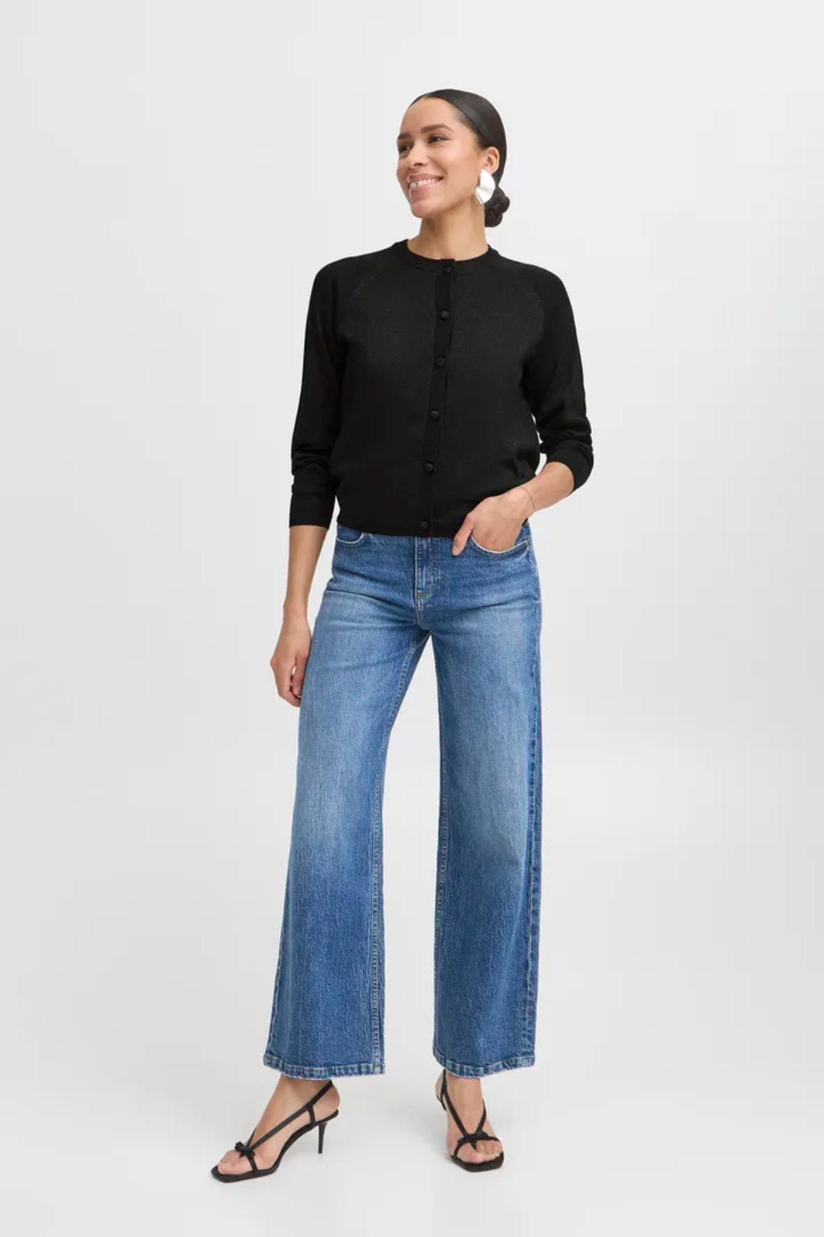 BYMOBBE Cardigan Black