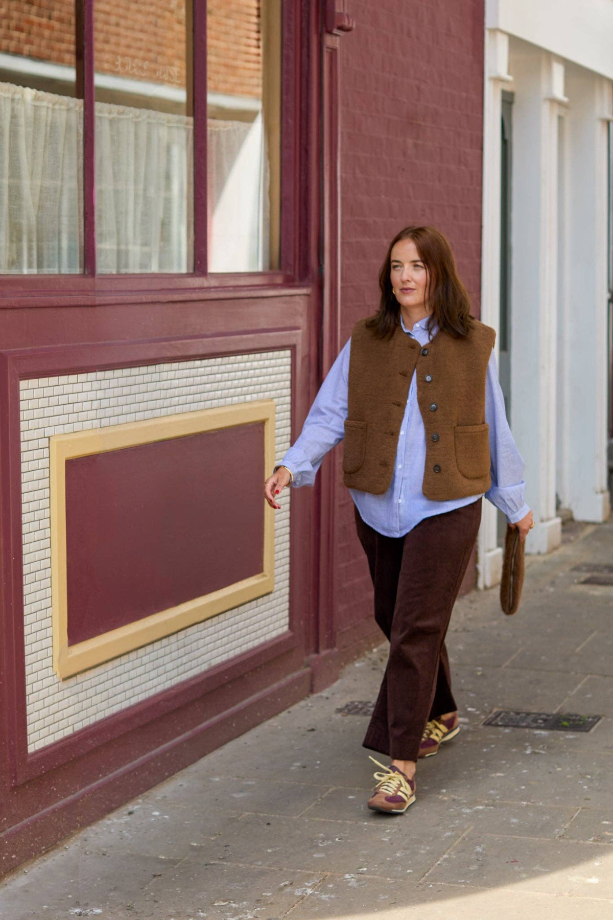 Demi Gilet - Tobacco