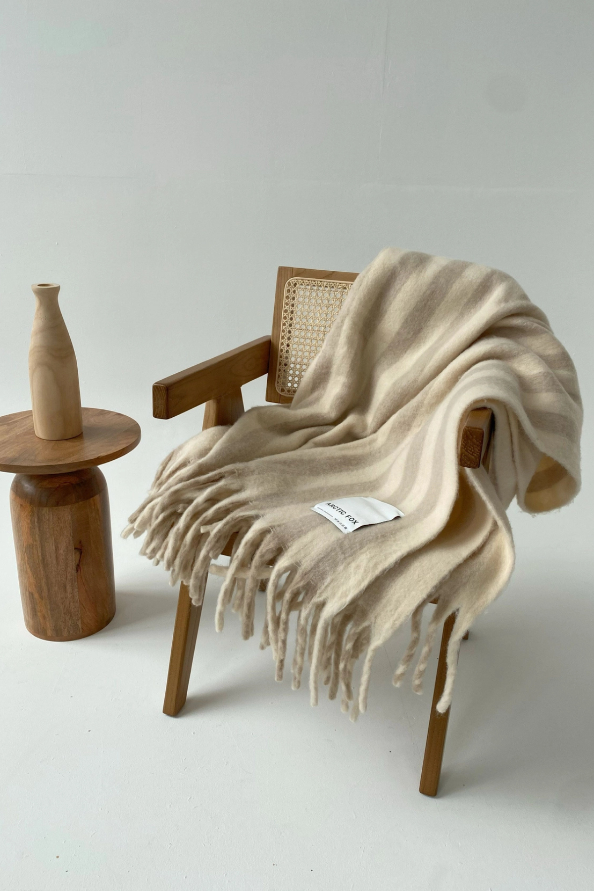 Wool Stripe Throw