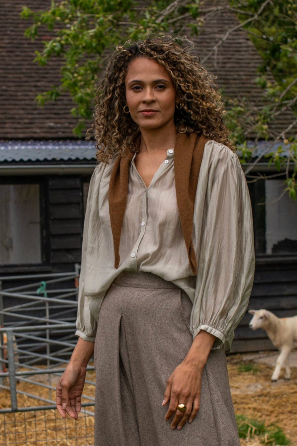 Jane Triangle Scarf | Bracken