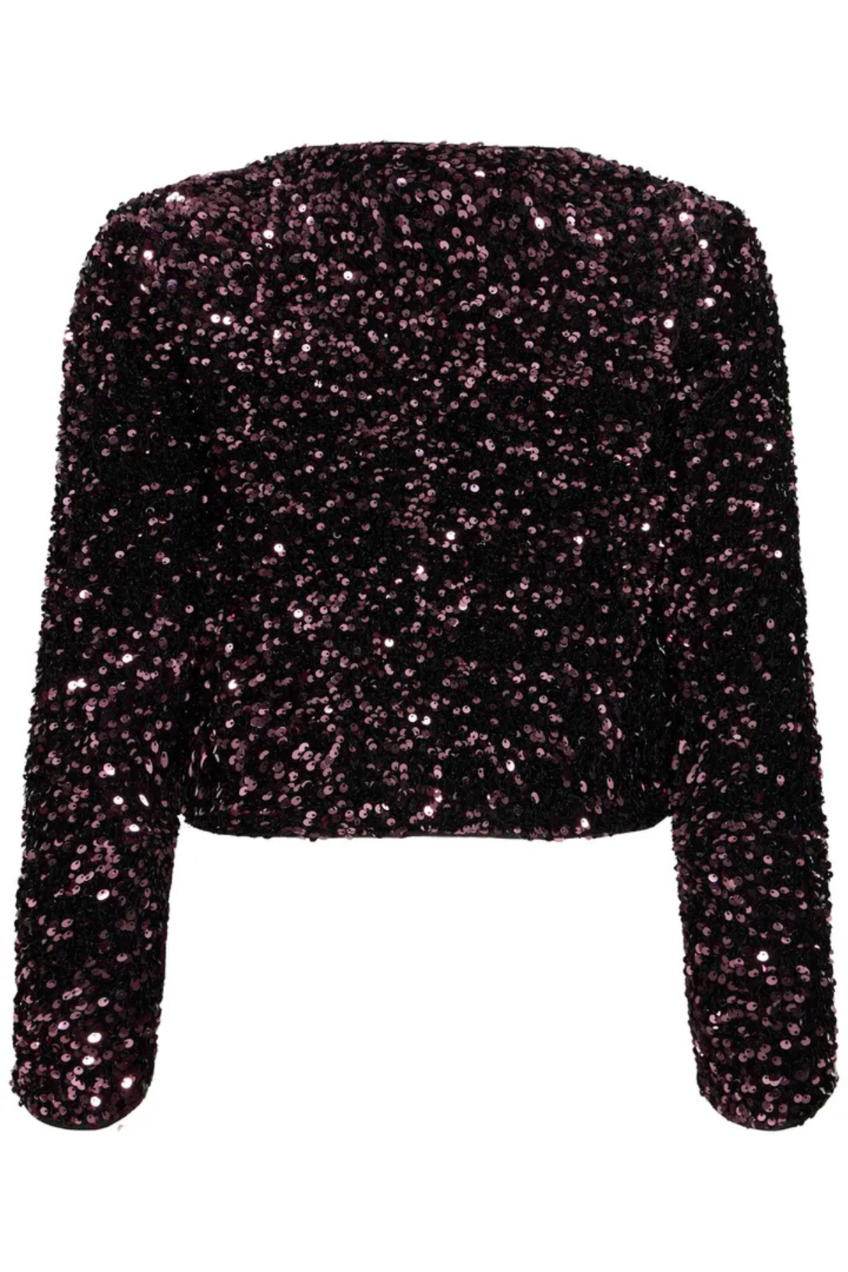 BYPAILLET Sequin Ribbon Bow tie front Jacket