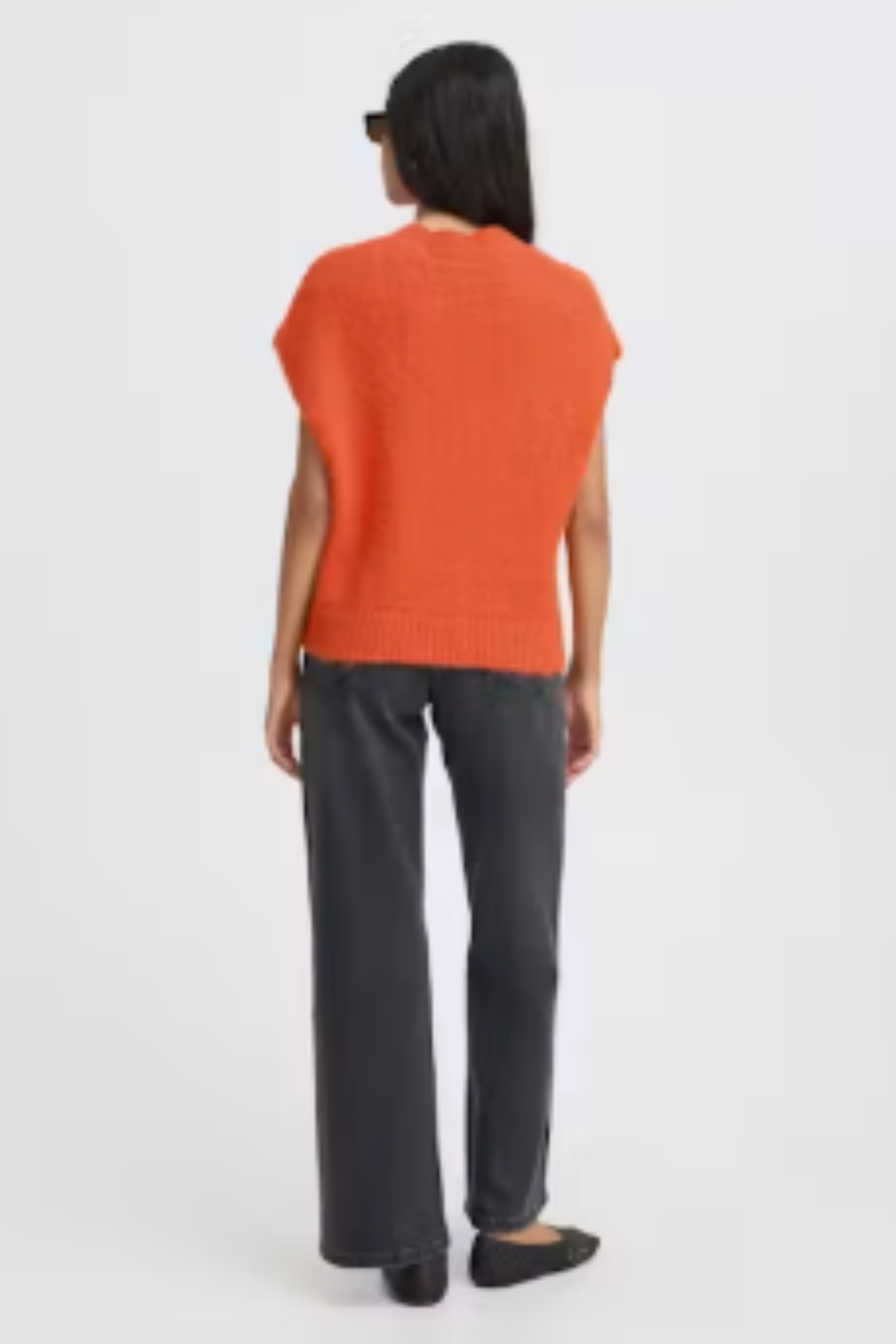 BYMILLERS Button Vest - Orange