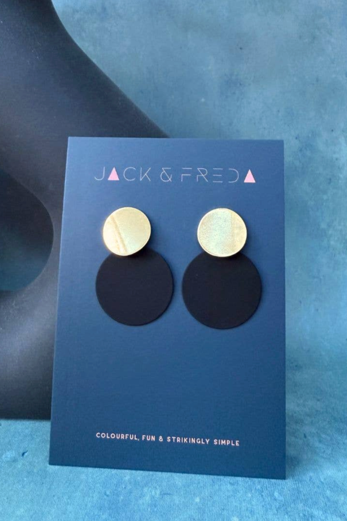 Circle Statement Earrings - Various Colours