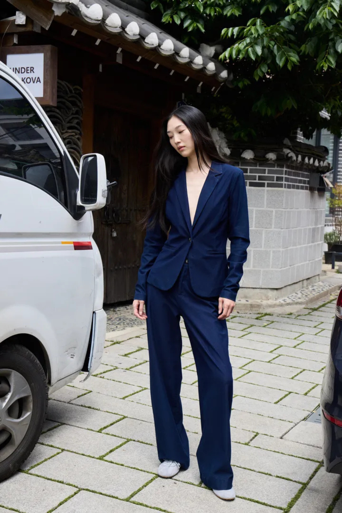 IHKATE Denim Trousers