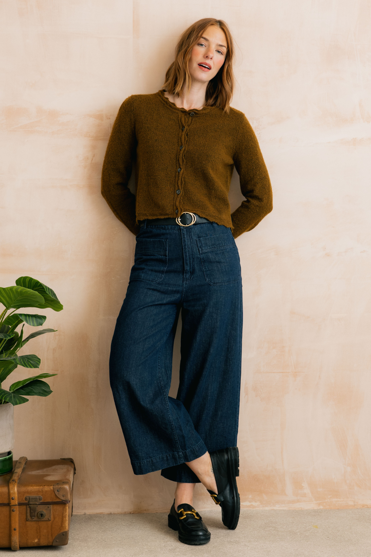 Elodie Cardigan Scallop Knit