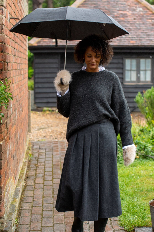 Hope Skirt - Charcoal