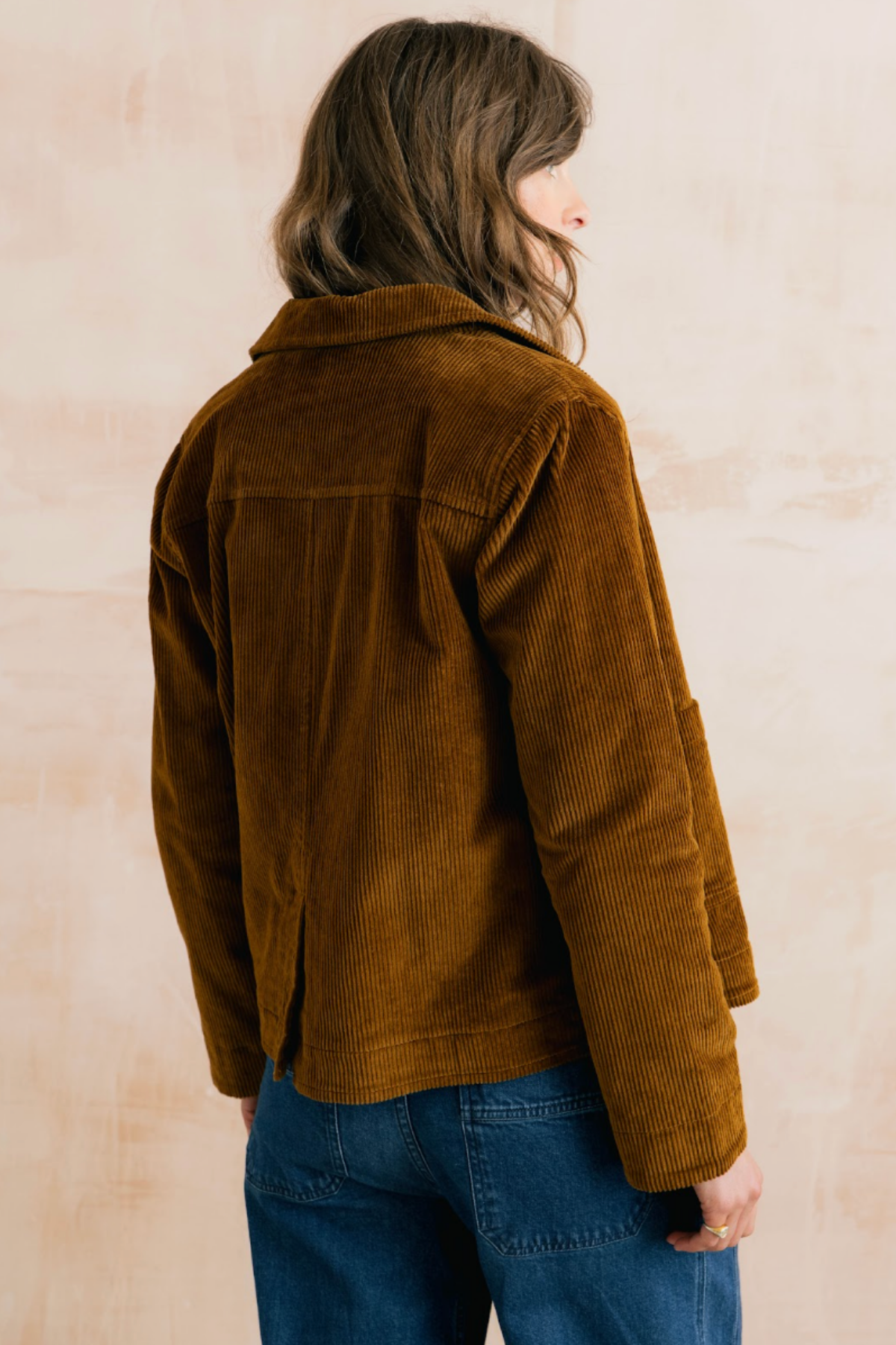 Ash Jacket Plain Jumbo Cord