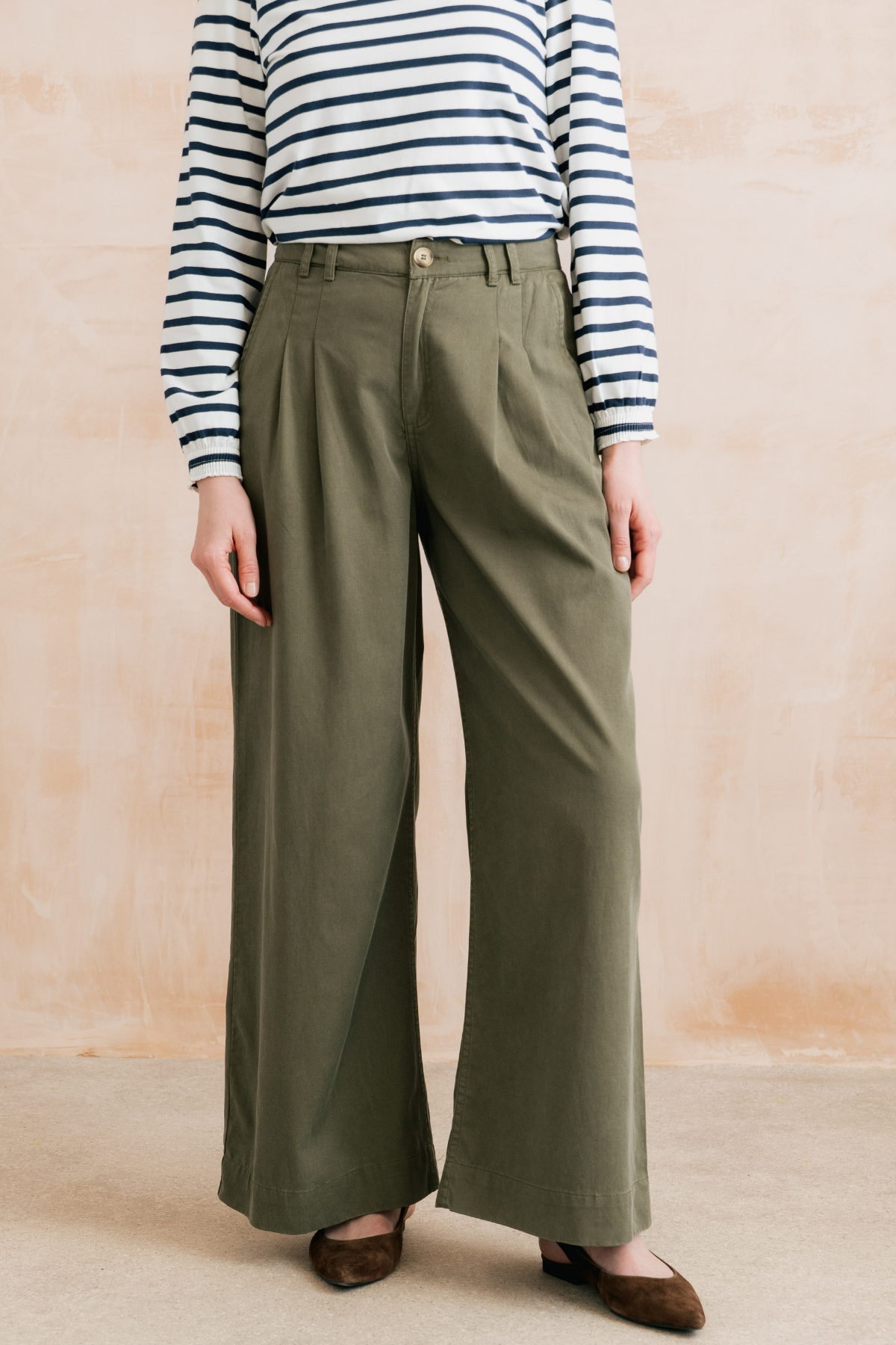 Sophie Trouser Plain Tencel