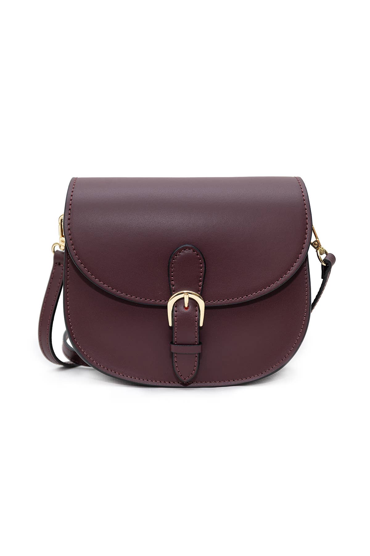 JENNIFER Leather Saddle Bag