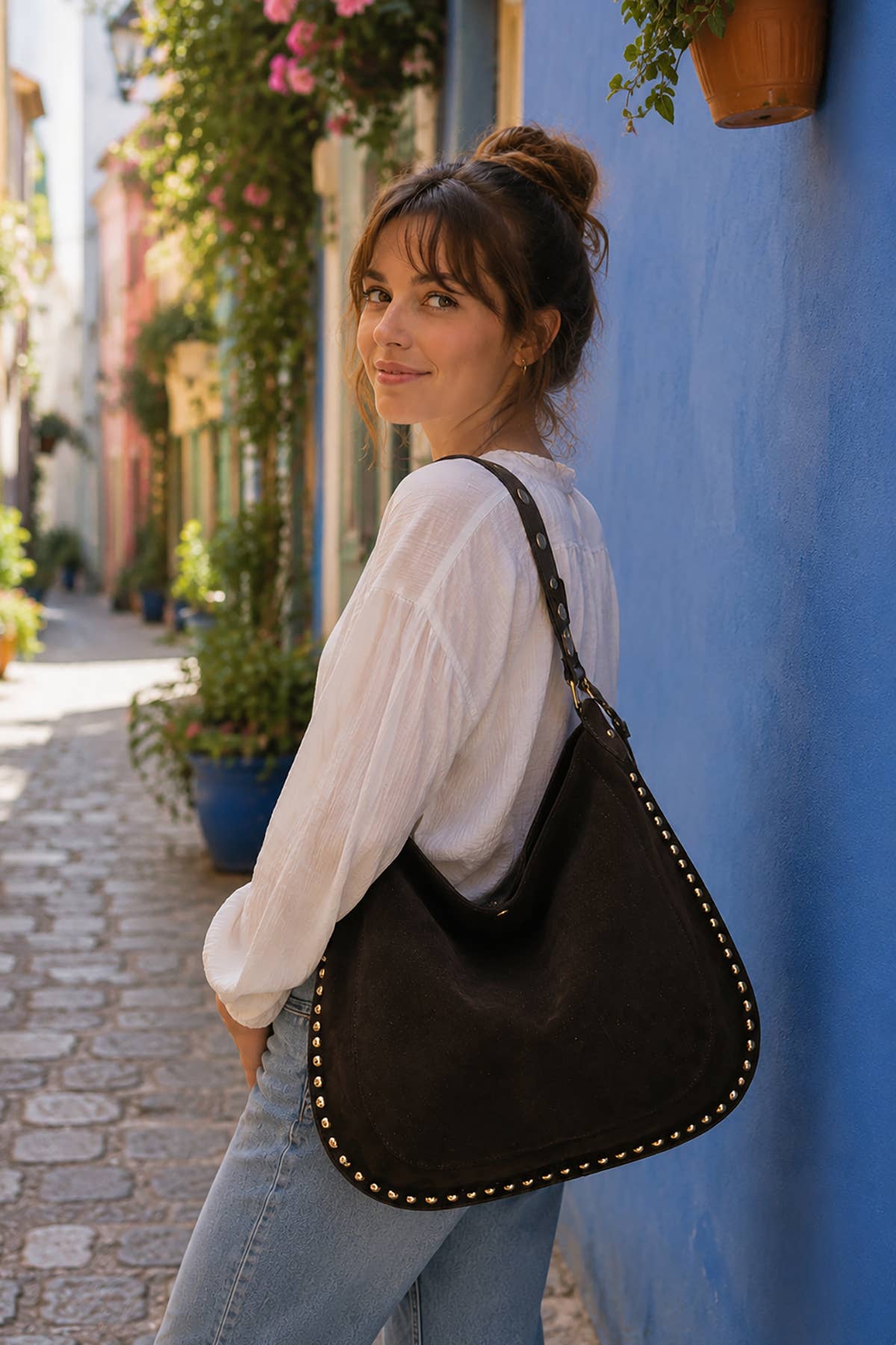 MÉRYL Suede Bag