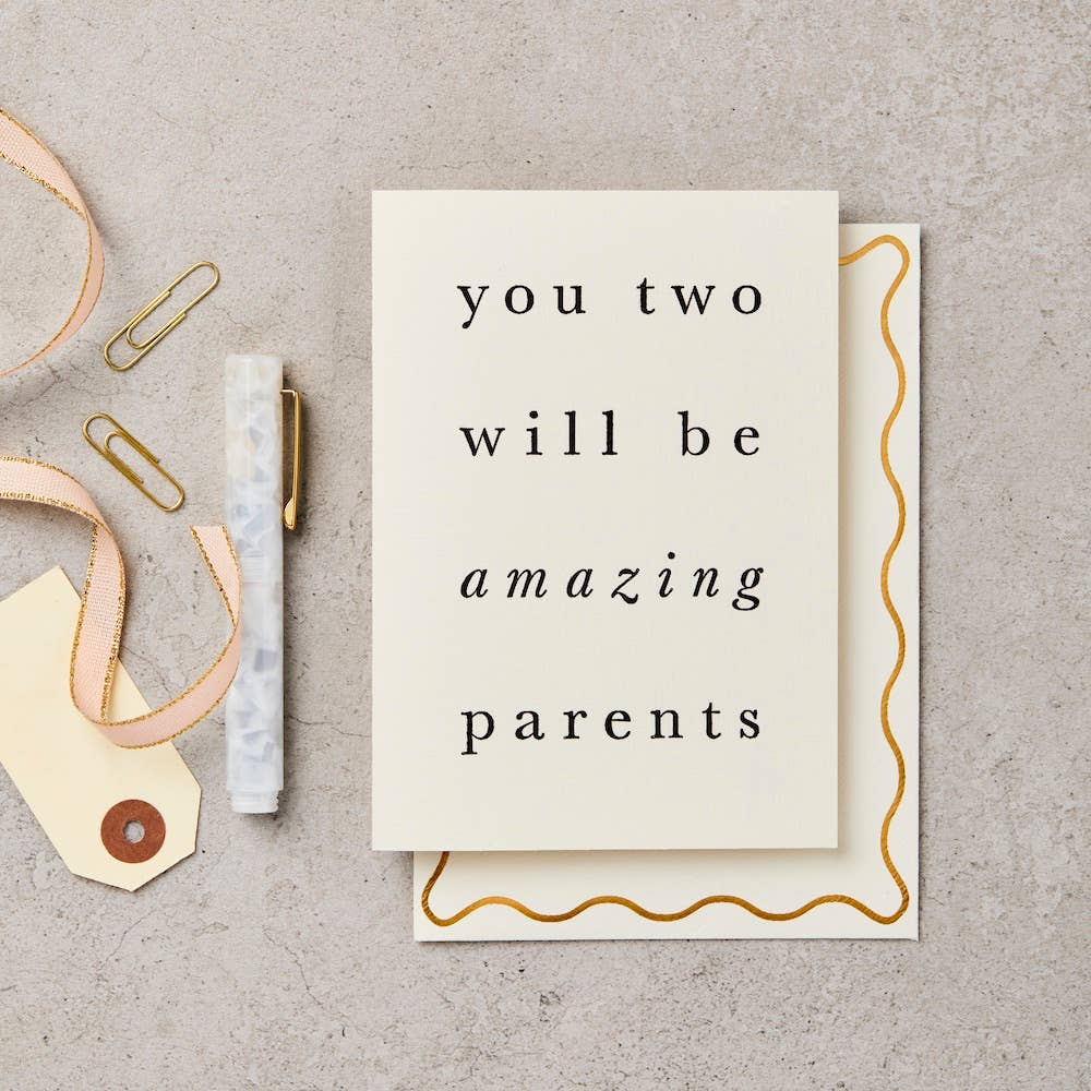 'Amazing Parents' Card