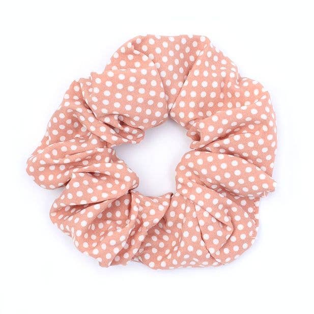 Polka Dot Scrunchie