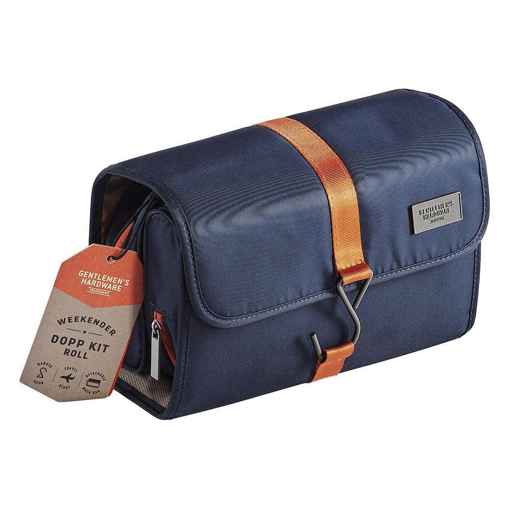 Gentlemen's Hardware Weekender Dopp Toiletries Roll kit