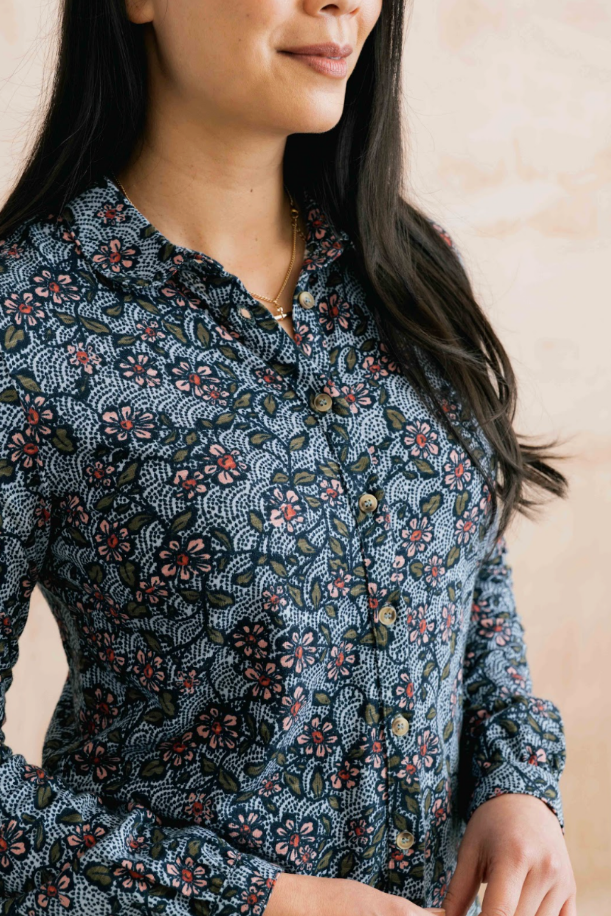 Bowbridge Shirt Printed Poppies
