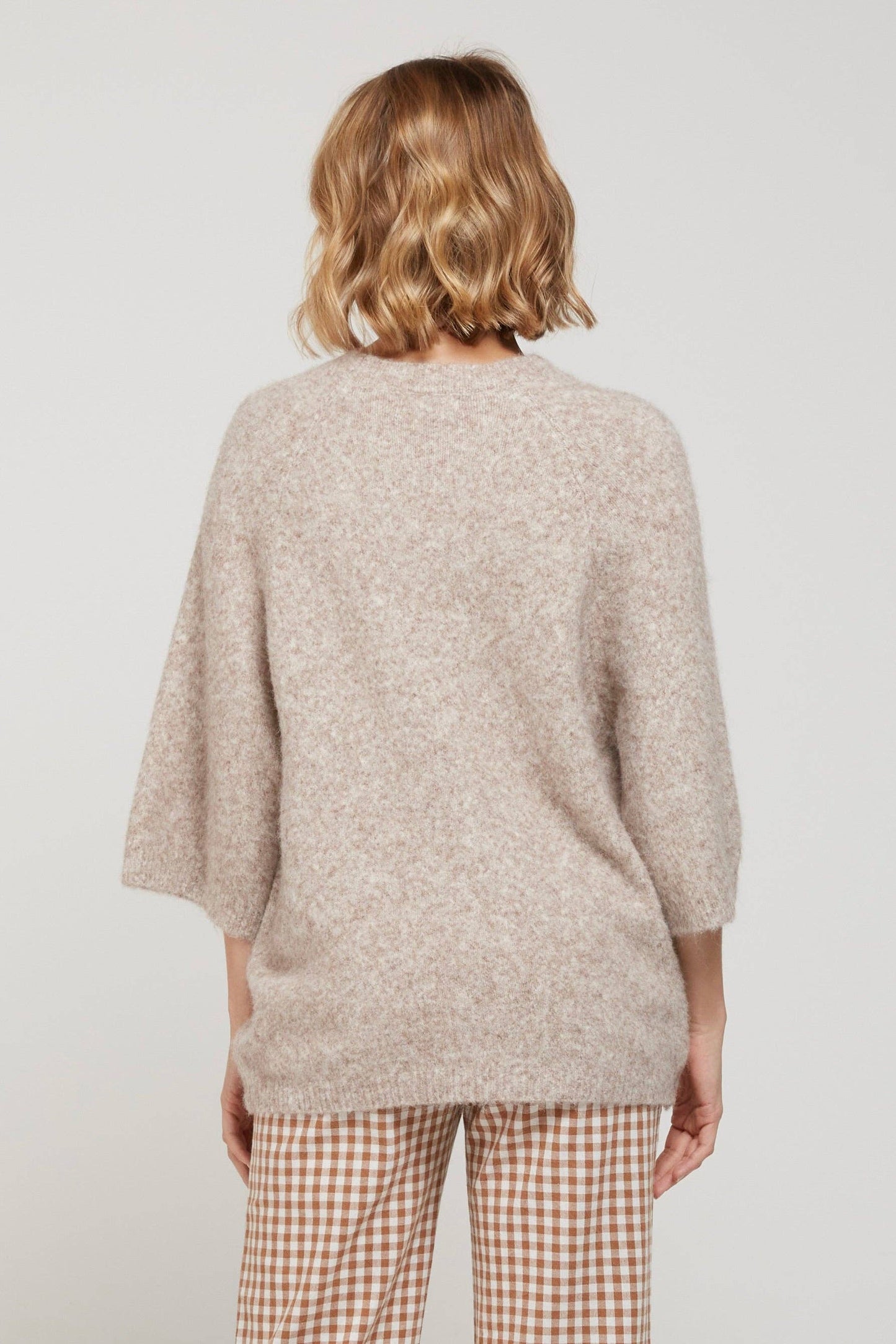 CAMELIA Short-Sleeve Sweater